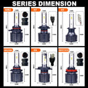 OSRAM LED Car Headlight Bulbs Enhanced Visibility Reliability