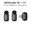BOYA Compact Wireless Lavalier Microphone IPhone 15 16 And USB C Video Recording