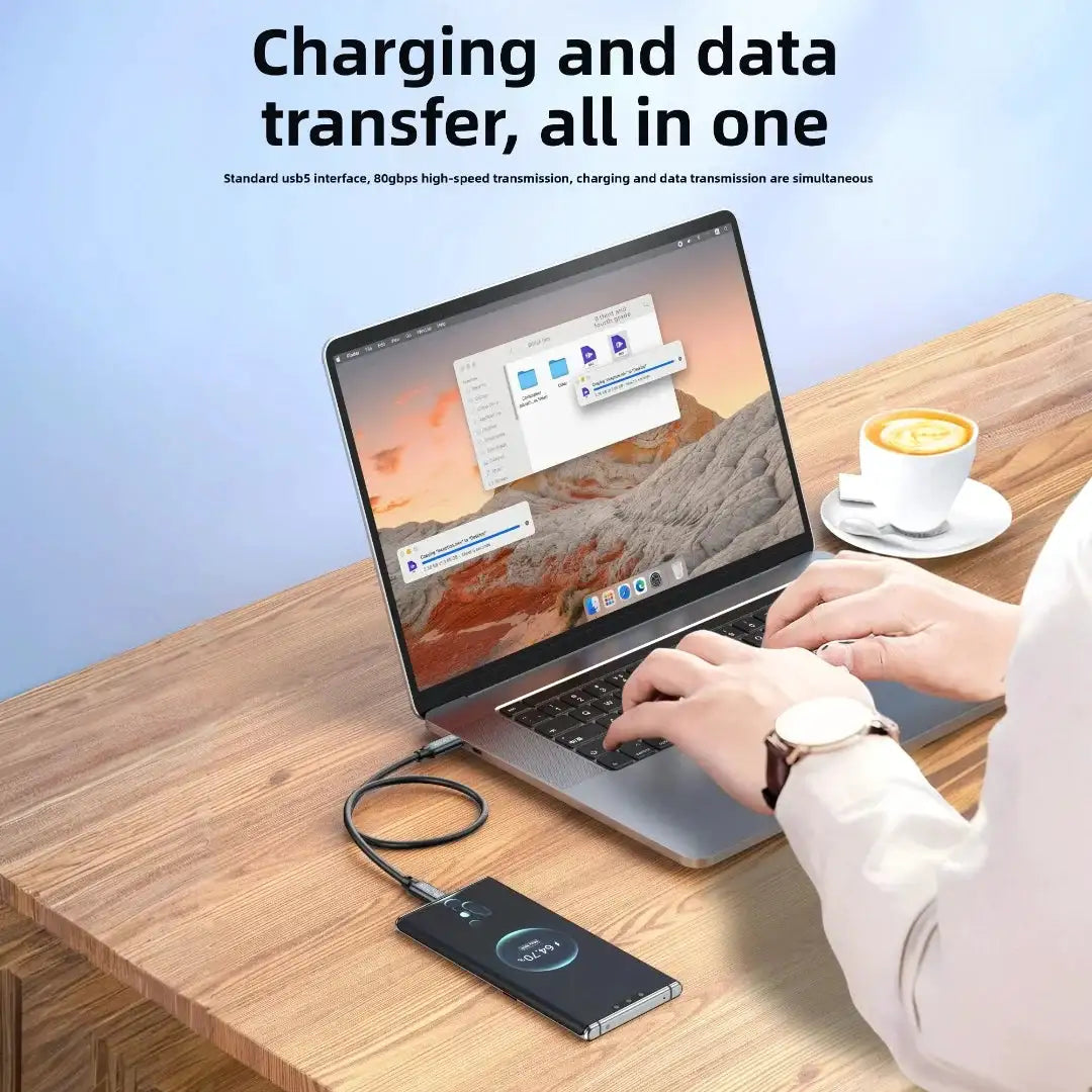 USB C Laptop Cable - Fast Charge — product view 2