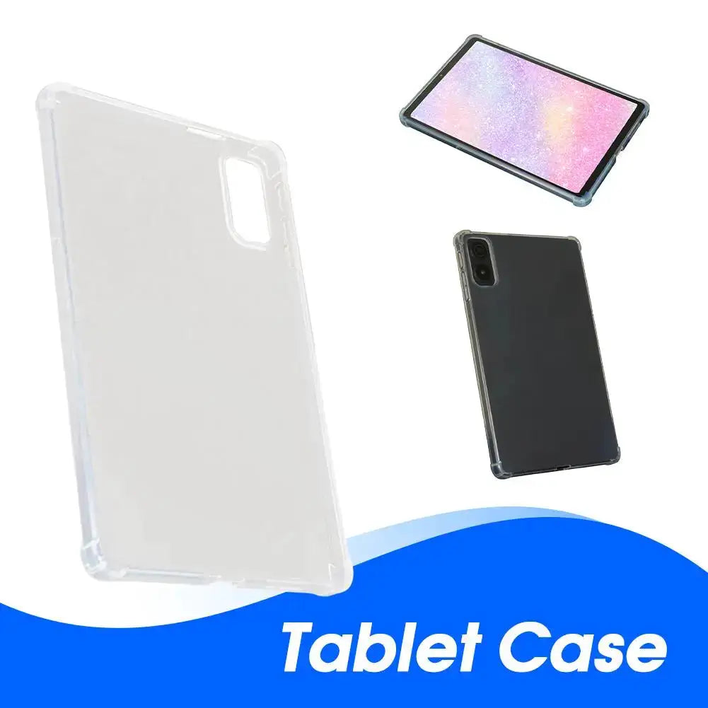 For Alldocube IPlay 70 Mini Pro/Mini Ultra/Mini 3 Ultra TPU Transparent Protective Case Shockproof Anti-scratch Stand Cover