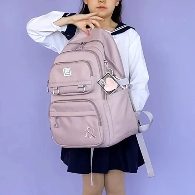 Padded Nylon School Carry Backpack