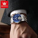 Olevs Men Tourbillon Mechanical Watch