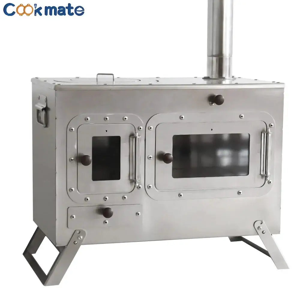Design Stove Stainless Steel Thermal Tent Stove Burn Wood — product view 5