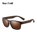 Men's Polarized Square Sunglasses with UV Protection Eyewear
