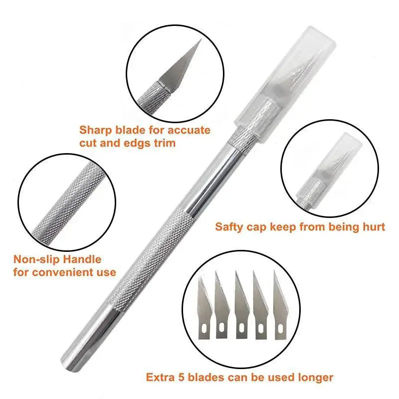 Car Vinyl Wrap Tool Kit For Safety And Precise Cutting