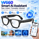 AI Smart Glasses 4K Camera
