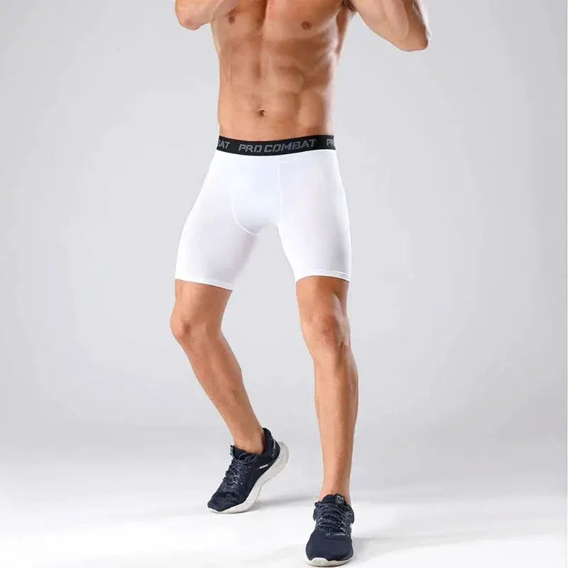 Men's Compression Leggings For Cool Dry Sports And Fitness