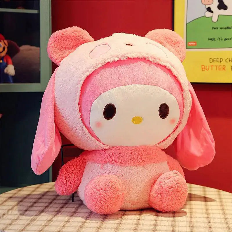 Oversized Transformative Sanrio My Melody Panda Plush Gift