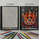 Mystery Mosaics Color By Number - Stress Relief