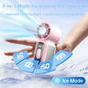 Portable Handheld Ice Cooling Fan