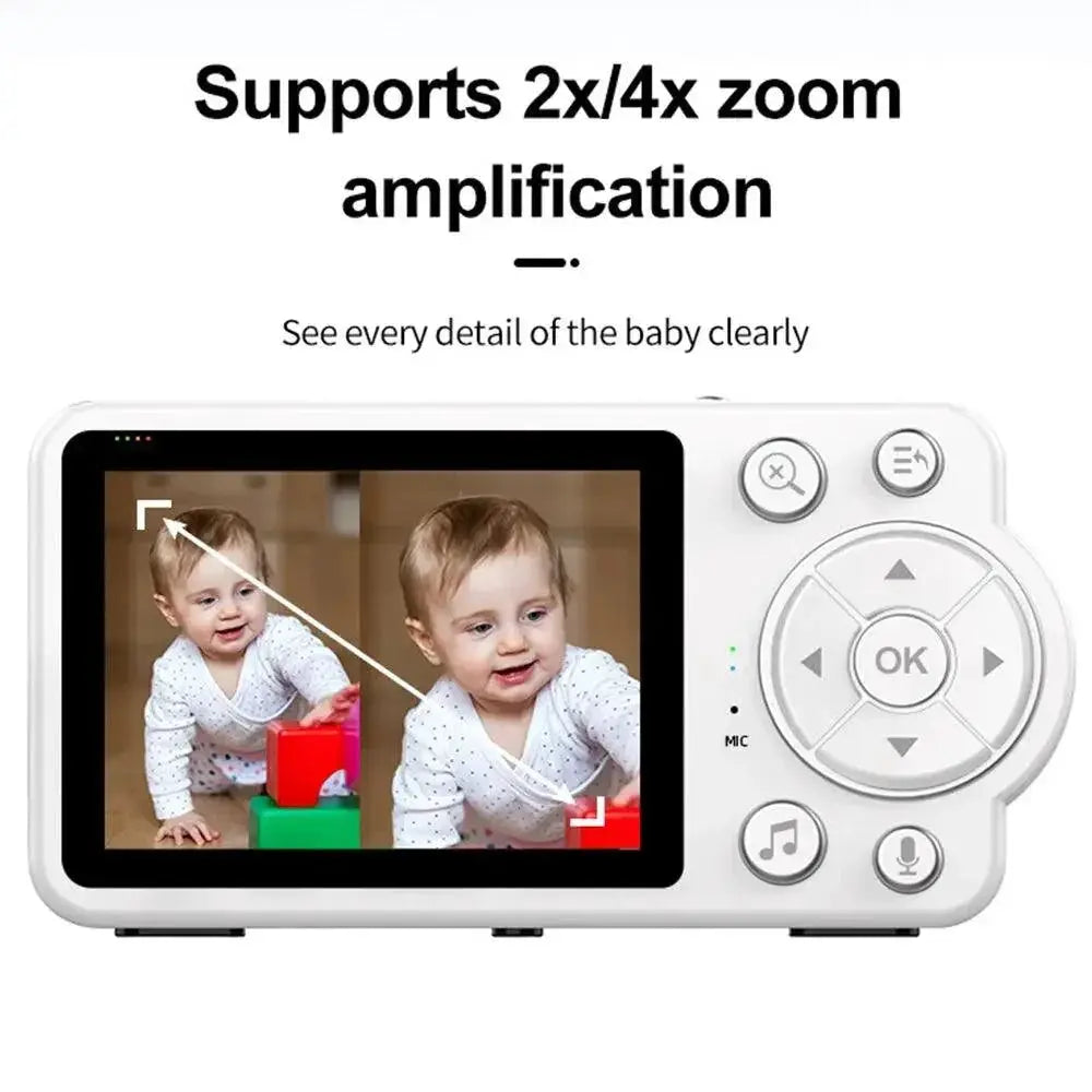 Smart Wireless Baby Monitor With Night Vision For Parents