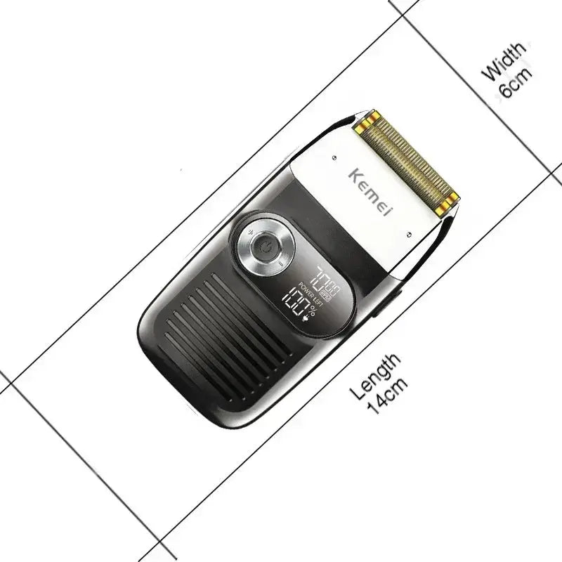 Rechargeable Hair Shaver For Men Electric Razor Device