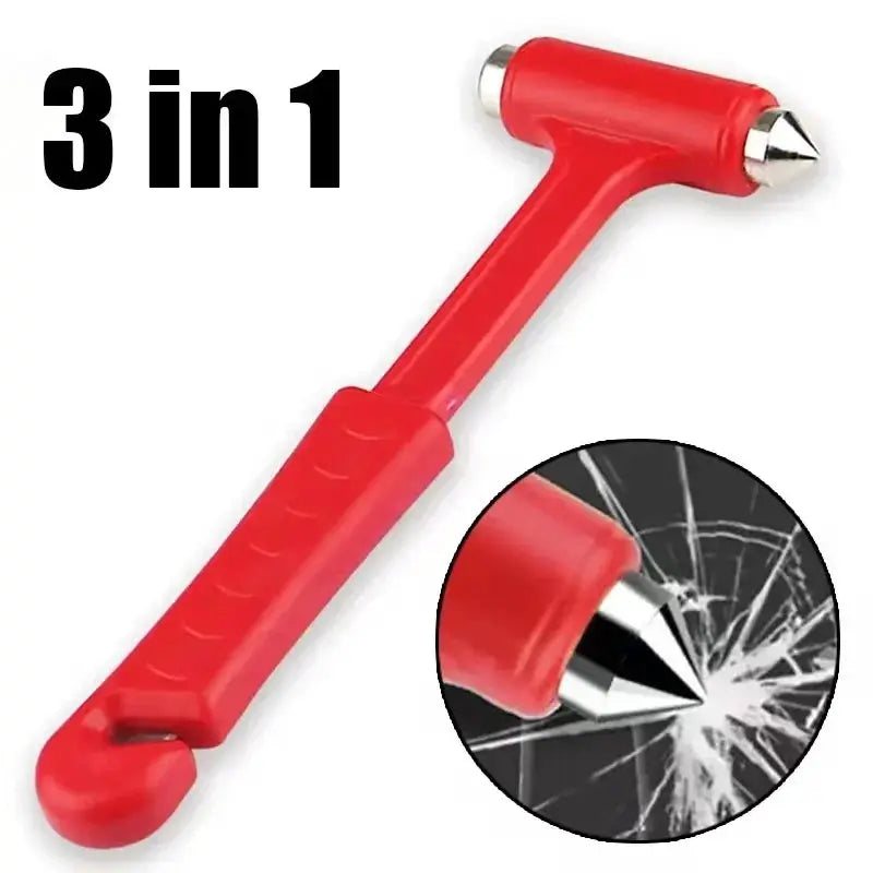 Emergency Escape Tool Safety Hammer With Cutter And Breaker