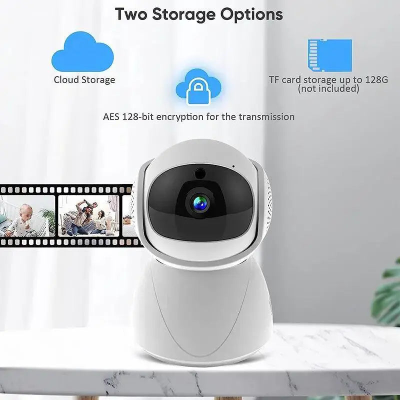 1080P WiFi PTZ Security Camera With Night Vision Features