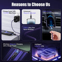 Braided Magnetic Fast Charge Cable