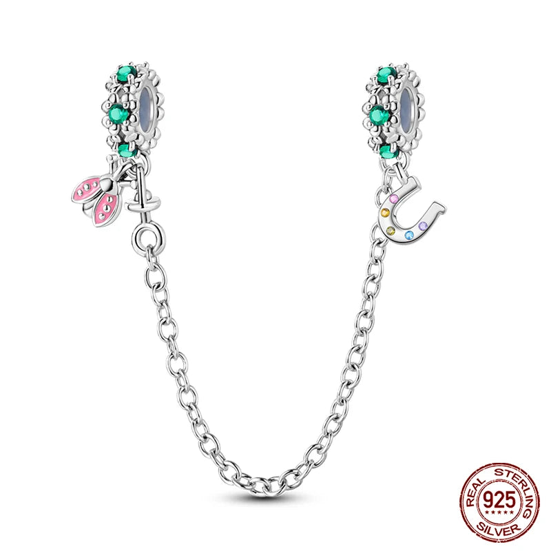 Sterling Silver Lucky Four Leaf