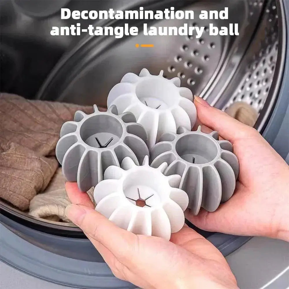 Silicone Laundry Ball Stain Removal And Knot Prevention