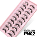 3D Fluffy Wispy False Eyelashes for a Natural Look