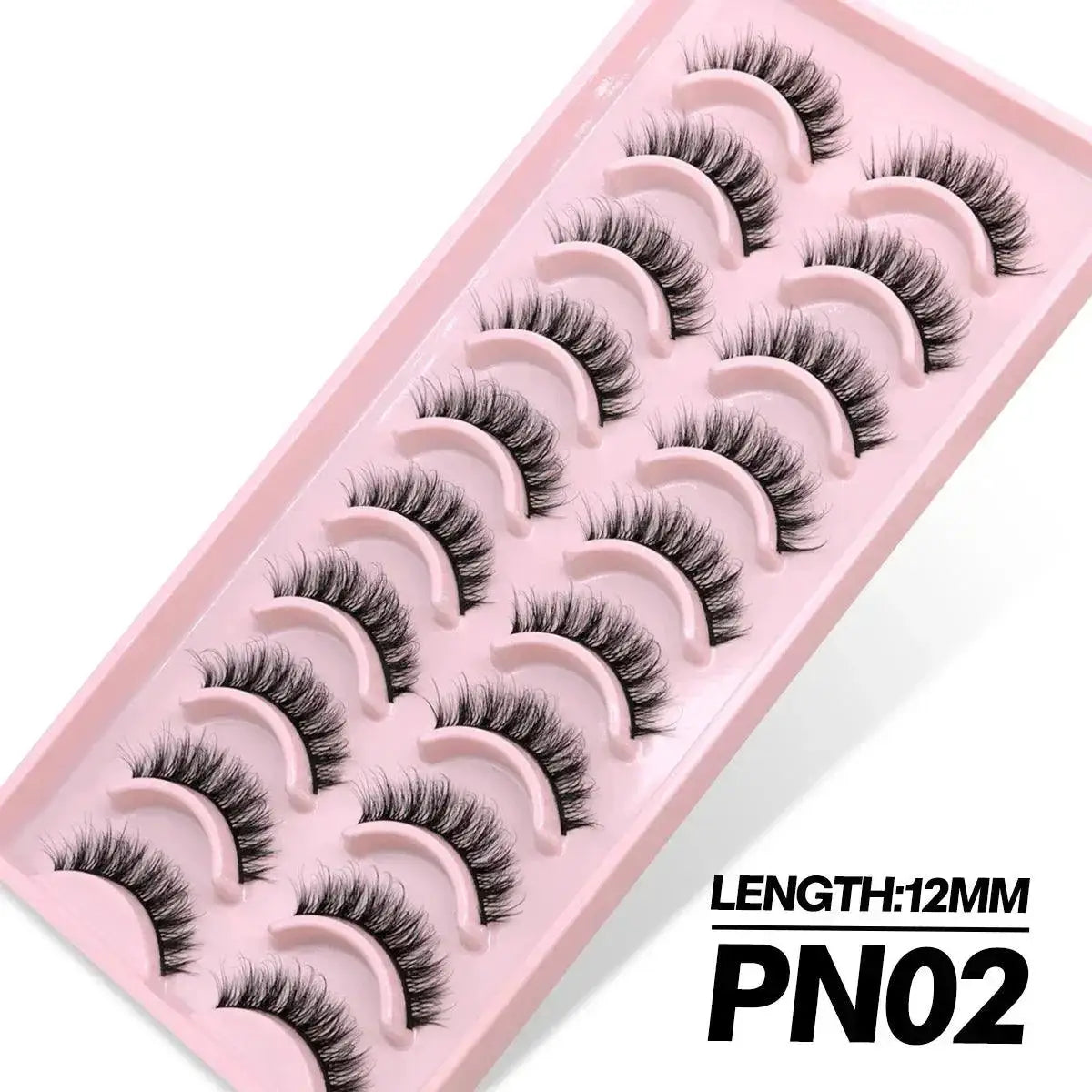 3D Fluffy Wispy False Eyelashes For A Natural Look
