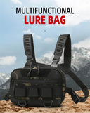 Fishing Chest Bag Men's Tactical Waterproof Molle Backpack