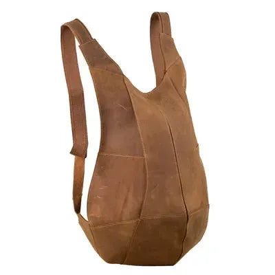 Anti-Theft Leather Backpack for Work — product view 8