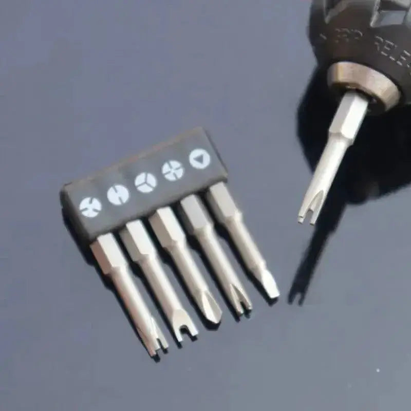 Special Shaped Screwdriver Set With U Type Y Triangle Bits 5