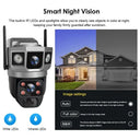 Solar Powered CCTV Camera for Outdoor