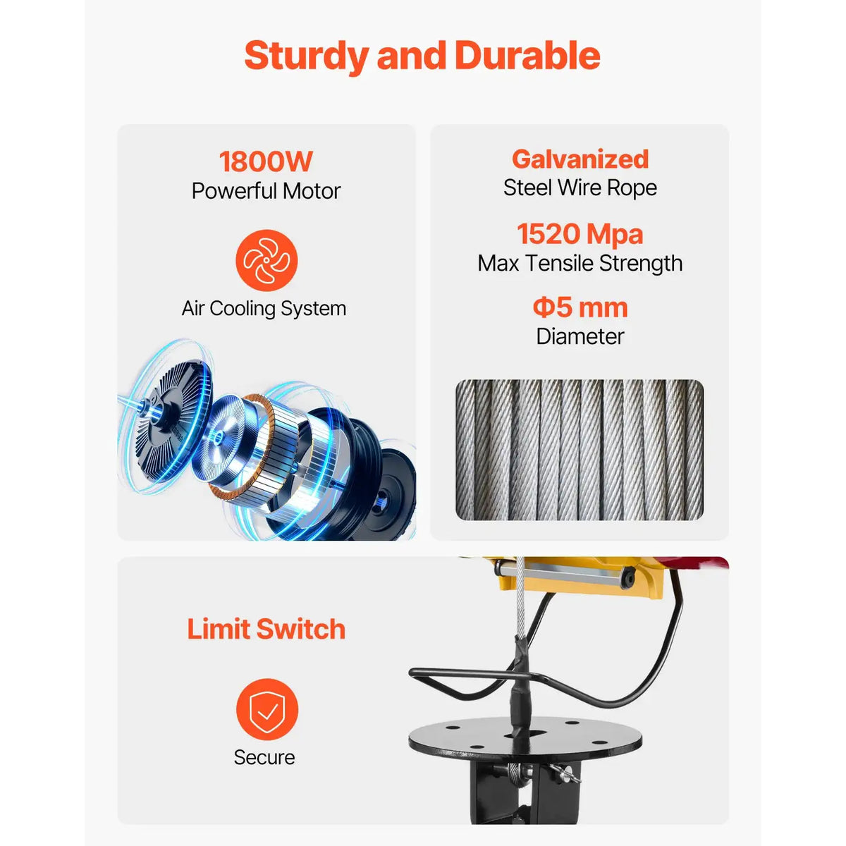 Compact Portable Electric Hoist — product image 6