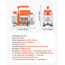 Hvac Vacuum Pump And Gauge Set