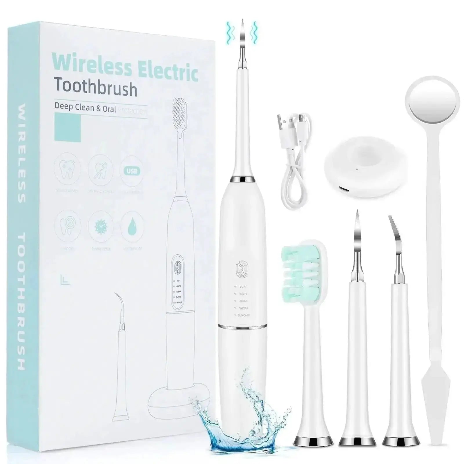 Revolutionary Sonic Electric Toothbrush Powerful Cleaning