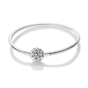 Sterling Silver Bracelet Cm Leaf