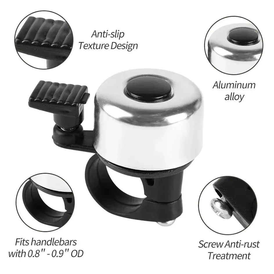 Bicycle Bell for Urban Rides Safety — product view 11