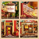 Robotime 3D Wooden Music Box Gift For Adults