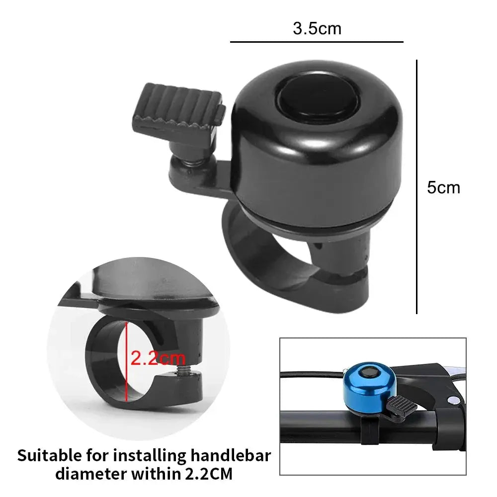 MTB Bicycle Bell Aluminum Alloy Safety Alarm Horn Loud Sound