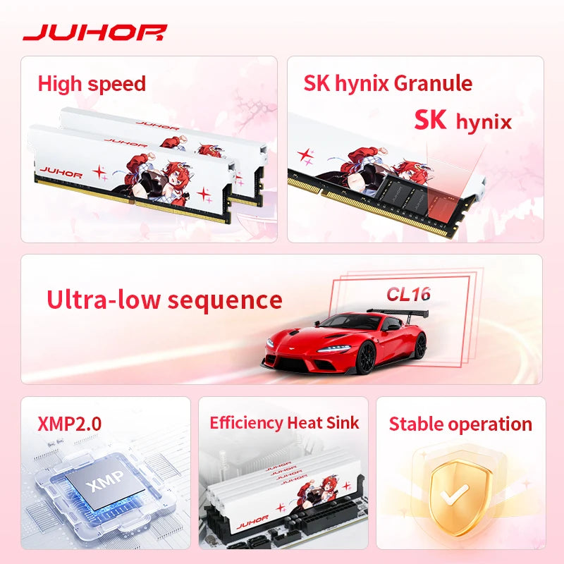 Juhor High Performance Desktop Memory