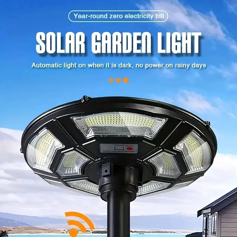 Ufo Solar Yard Light With Motion — 35cm-smaller — product view 2