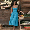 Elegant Wedding Events Corset Dress Sexy Strapless Midi 2024