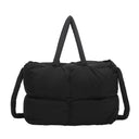 Puffer Tote Bag for Women Lightweight Down Cotton Handbag