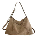 Autumn Winter Luxury Suede Leather Tote Bag For Women Crossbody