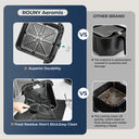 Stainless steel air fryer. 5L Air Fryer Elite