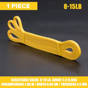 Durable Latex Resistance Bands for Comprehensive Fitness