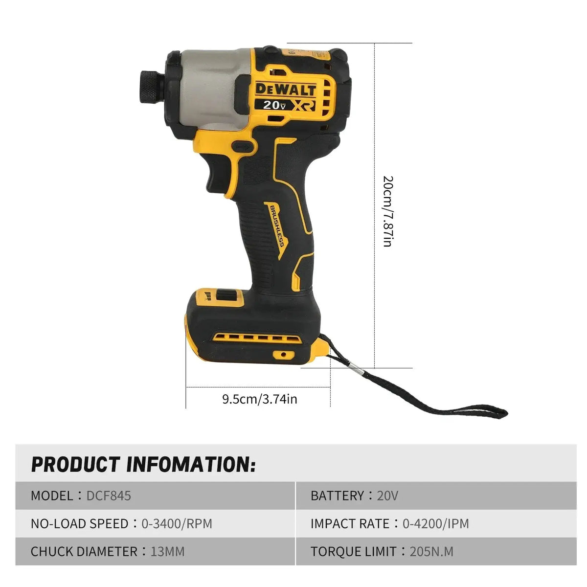 Dewalt High Torque Brushless Fast Driver