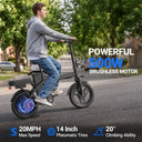 Foldable Electric Bike For Commuters