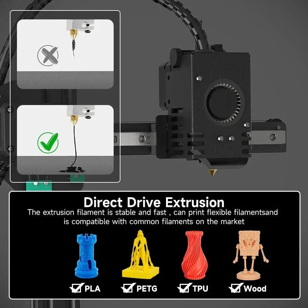 Kingroon KP3S 3D Printer Precision DIY Kit Upgrade