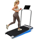 Space Saving Foldable Under Desk Treadmill With Remote Home Use