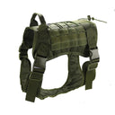 Tactical Dog Harness Set for German Shepherd Training Control