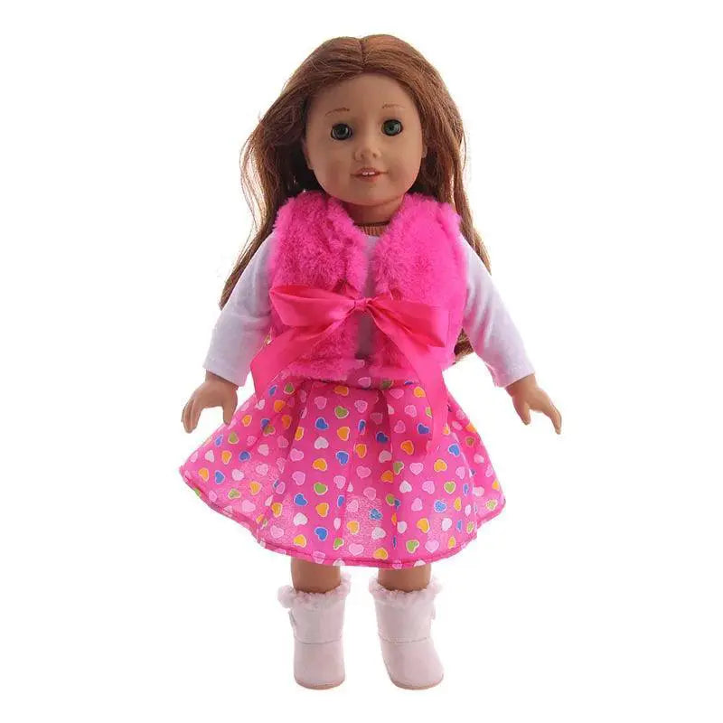 Reborn Doll Fashion Set Trendy Clothes For 16-18 Inch Dolls