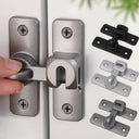 Cabinet Locks - Durable Aluminum Hook Latch Bolt