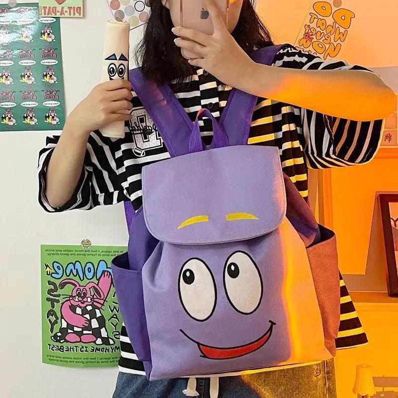 Dora The Explorer Large Capacity Backpack For Kids