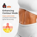 100 LED Red Light Therapy Fat Loss Belt For Back Pain Relief And Waist Heating